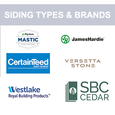 siding types brands ct